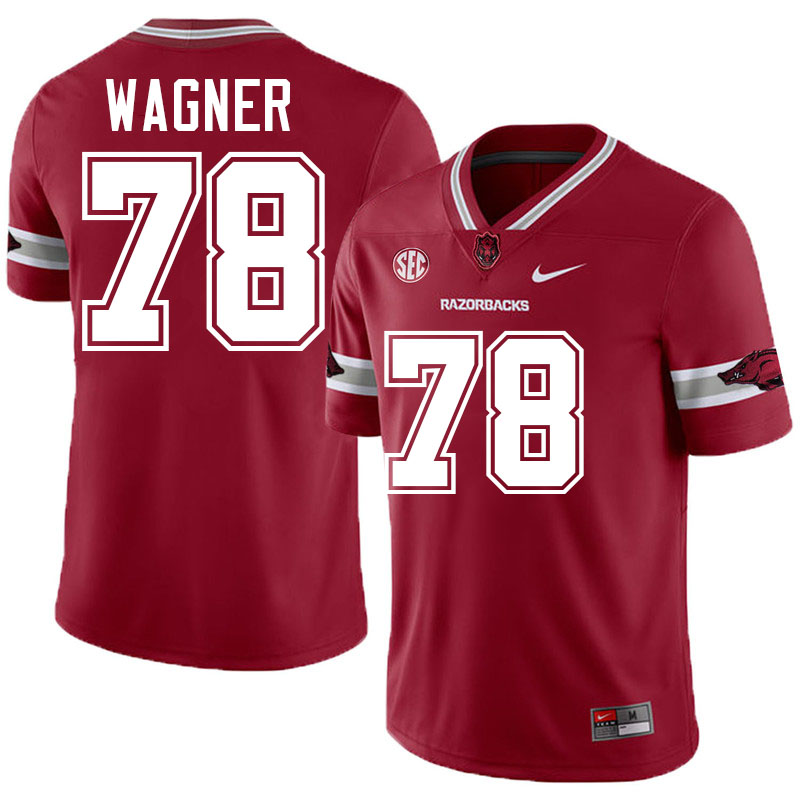 Dalton Wagner Arkansas Jersey,Arkansas Razorbacks #78 Dalton Wagner Jersey Youth College-Alternate